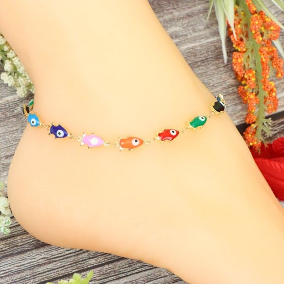 "Elegant Handmade Anklet – Delicate Jewelry for Women, MAR091901 - Picture 7 of 10